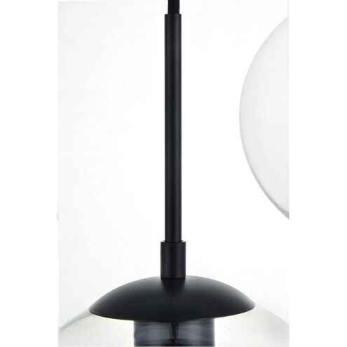 Huntington 3 Light 8 inch Black Pendant Ceiling Light