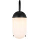 Malta 1 Light 4.8 inch Black Wall sconce Wall Light