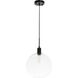 Rensselaer 1 Light 13 inch Black Pendant Ceiling Light