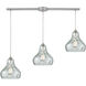 Canonsburg 3 Light 38 inch Satin Nickel Multi Pendant Ceiling Light, Configurable