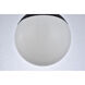 Oyster Bay 1 Light 8 inch Black Pendant Ceiling Light