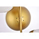 Oyster Bay 3 Light 18 inch Brass Pendant Ceiling Light