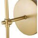 Brandywine 1 Light 5 inch Brass Wall sconce Wall Light