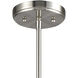 Ogden 6 Light 28 inch Satin Nickel Chandelier Ceiling Light