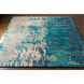 Utica 36 X 24 inch Blue Rug, Rectangle