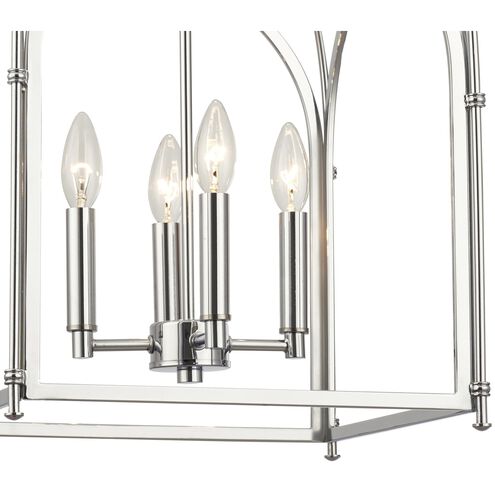 Dekalb 4 Light 14 inch Chrome Pendant Ceiling Light