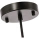 Codorus 1 Light 10 inch Black Pendant Ceiling Light