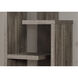 Shaler Dark Taupe Bookcase