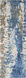 Utica 96 X 30 inch Dark Blue Rug, Runner