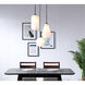 Rochester 3 Light 17 inch Black Pendant Ceiling Light