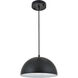 Scotland 1 Light 12 inch Black Pendant Ceiling Light