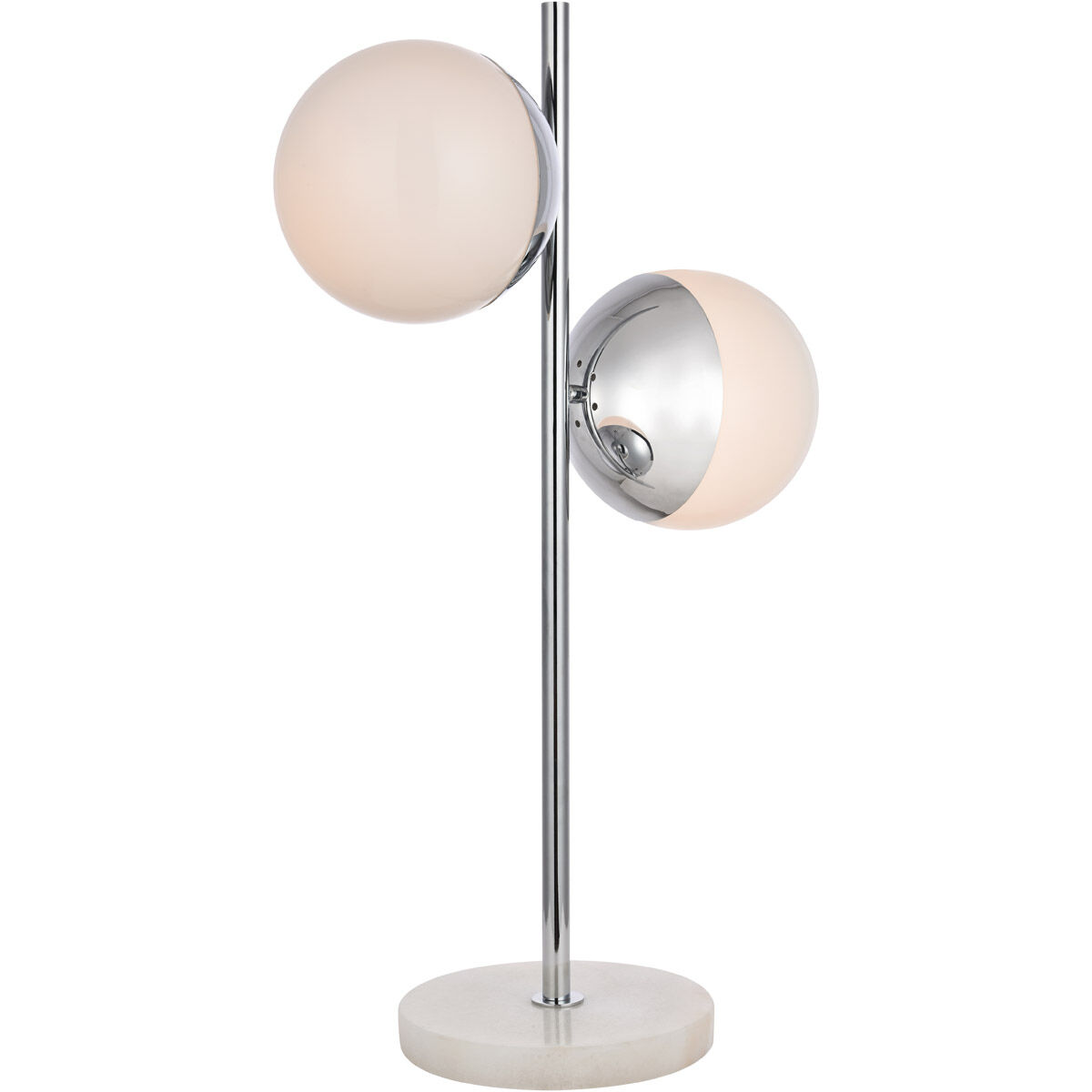 Oyster Bay 23 inch 40 watt Chrome Table Lamp Portable Light