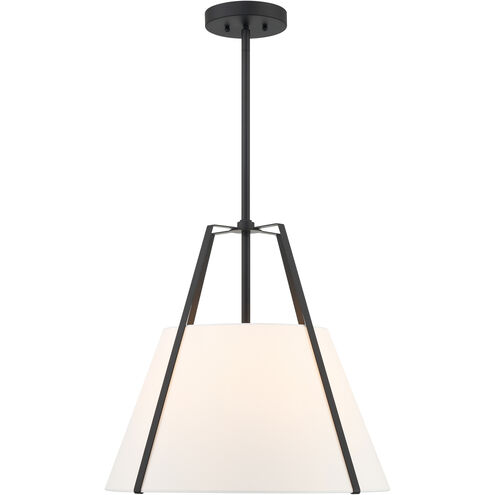 Stevens 4 Light 20 inch Black Pendant Ceiling Light