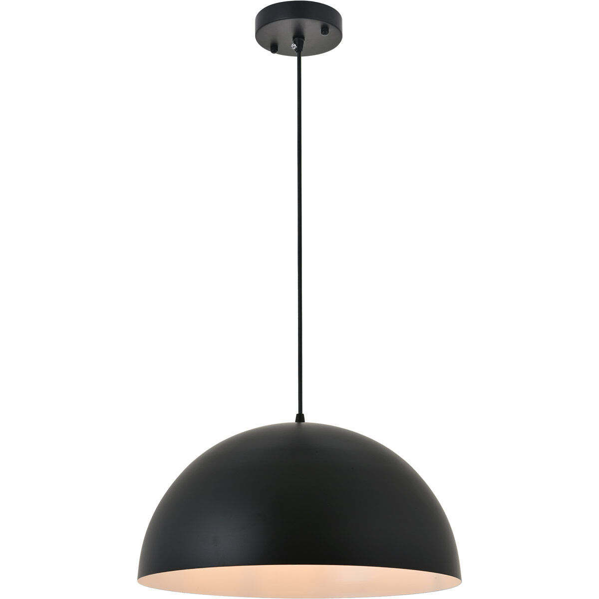 Scotland 1 Light 16 inch Black Pendant Ceiling Light