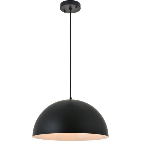 Scotland 1 Light 16 inch Black Pendant Ceiling Light