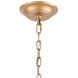 Swissvale 6 Light 24 inch Polished Nickel Chandelier Ceiling Light