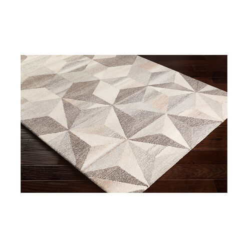 Hastings 90 X 60 inch Cream/Taupe/Medium Gray/Dark Brown/Camel Rugs, Rectangle