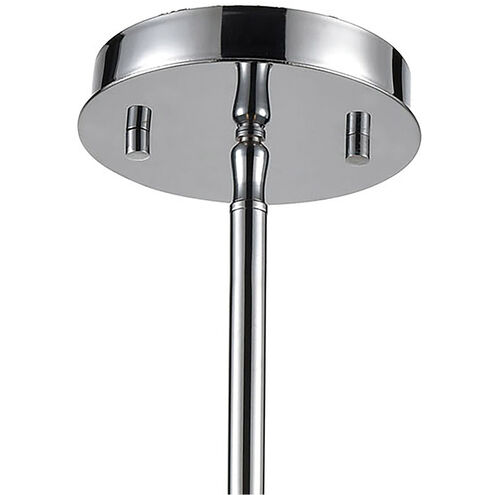 Warminster 5 Light 24 inch Polished Chrome Chandelier Ceiling Light