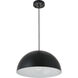 Scotland 1 Light 16 inch Black Pendant Ceiling Light