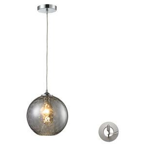 Poughkeepsie 1 Light 10 inch Polished Chrome Mini Pendant Ceiling Light