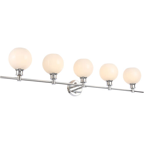 Syracuse 5 Light 47 inch Chrome Wall sconce Wall Light