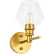 Rochester 1 Light 6 inch Brass Wall sconce Wall Light