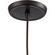 Yonkers 1 Light 6 inch Oil Rubbed Bronze Mini Pendant Ceiling Light