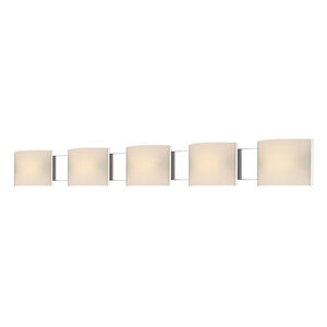 Cicero LED 52 inch Chrome Vanity Light Wall Light