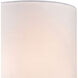 Hilltown 15 inch 75 watt Brushed Nickel Swingarm Sconce Wall Light