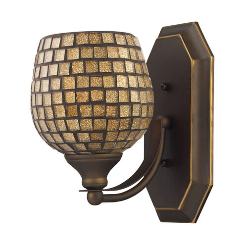 Hempstead 1 Light 8 inch Aged Bronze Vanity Light Wall Light