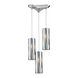 Salford 3 Light 10 inch Polished Chrome Multi Pendant Ceiling Light, Configurable