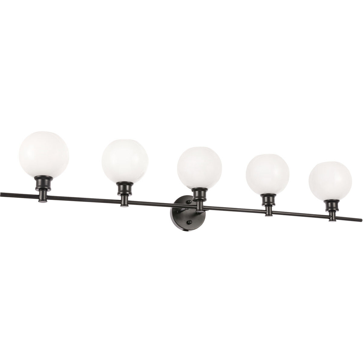Syracuse 5 Light 47 inch Black Wall sconce Wall Light
