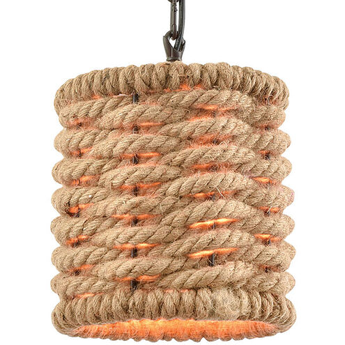 Tarrytown 1 Light 8 inch Oil Rubbed Bronze Mini Pendant Ceiling Light