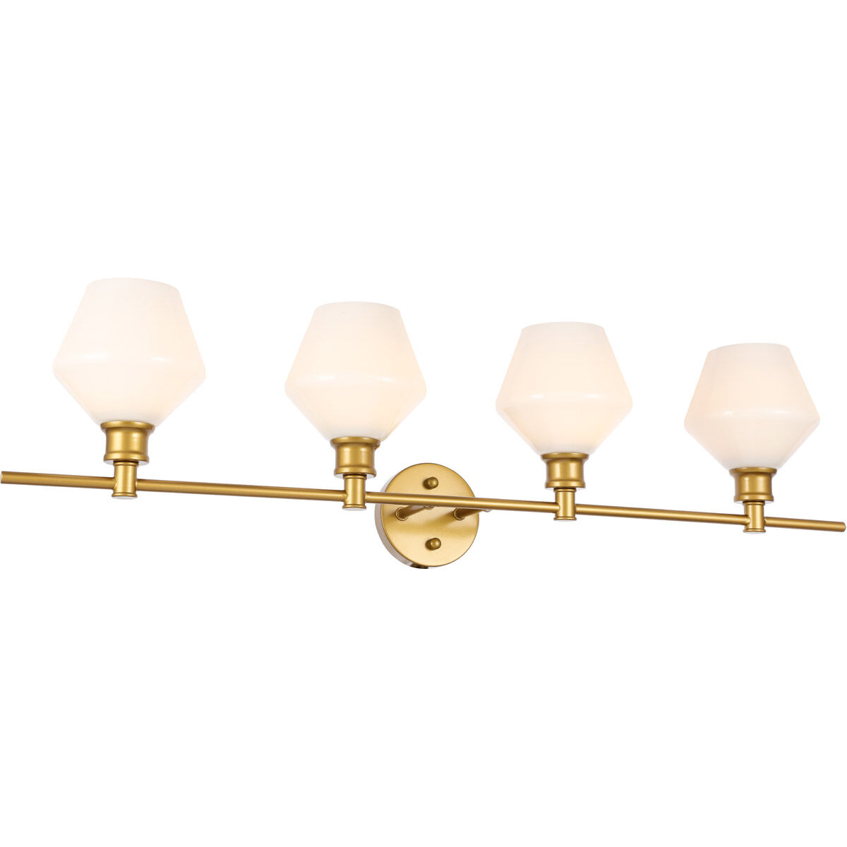 Rochester 4 Light 38 inch Brass Wall sconce Wall Light