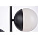 Oyster Bay 23 inch 40 watt Black Table Lamp Portable Light