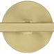 Harleigh 2 Light 15.75 inch Gold Bathroom Vanity Wall Light