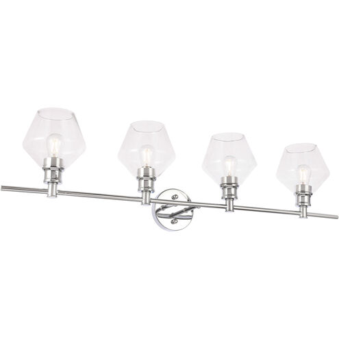 Rochester 4 Light 38 inch Chrome Wall sconce Wall Light