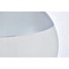 Oyster Bay 1 Light 10 inch Chrome Pendant Ceiling Light