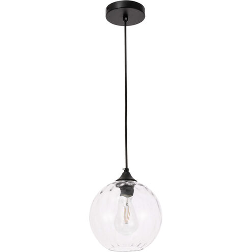 Womelsdorf 1 Light 8 inch Black Pendant Ceiling Light
