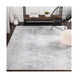 Springfield 91 X 63 inch Silver Gray/White/Pale Blue/Medium Gray/Denim Rugs, Rectangle