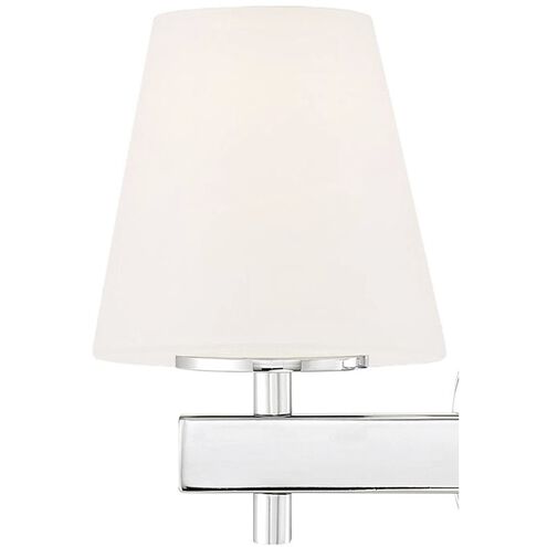 Harleigh 2 Light 15.75 inch Chrome Bathroom Vanity Wall Light