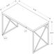 Ramapo 47 X 24 inch White Computer Desk