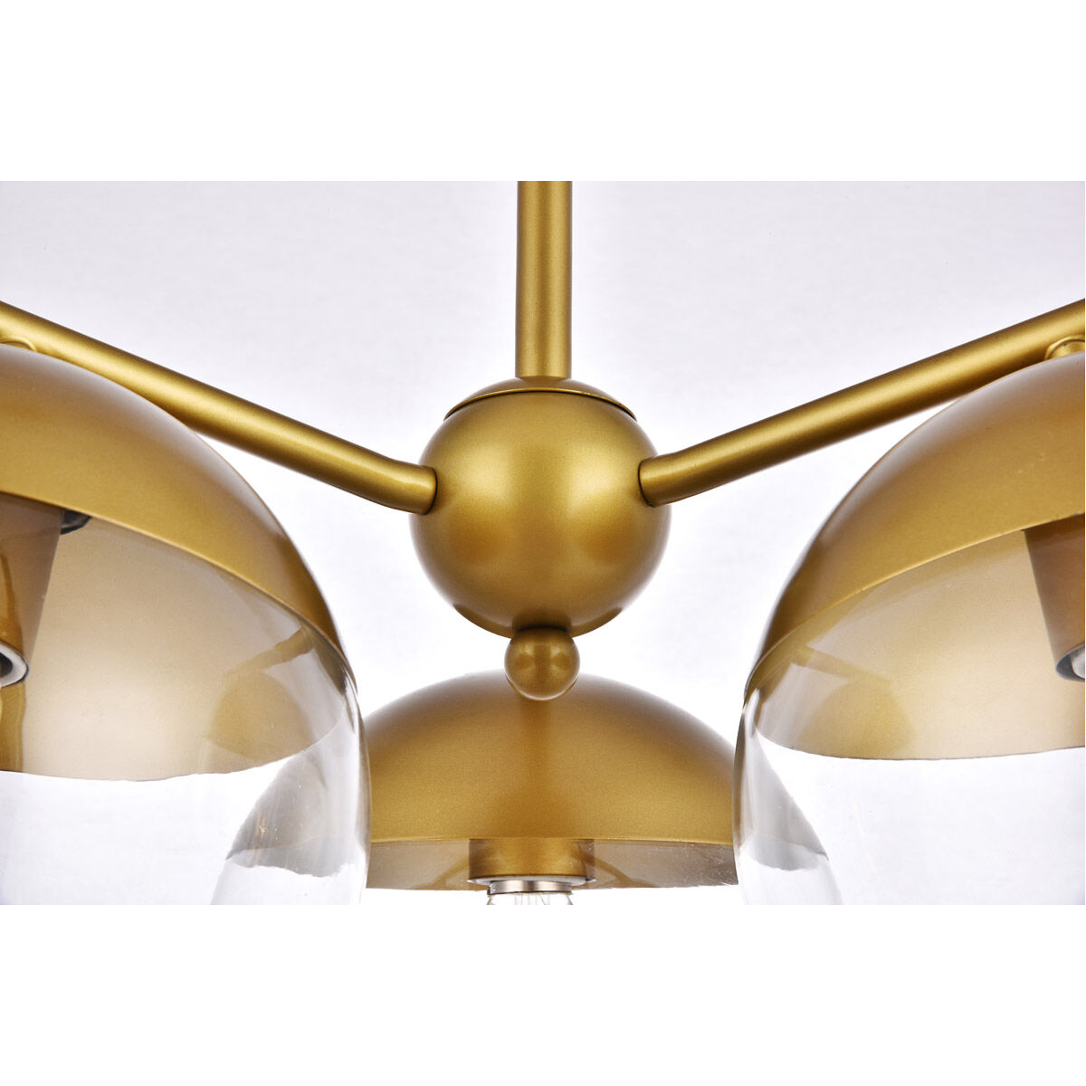 Oyster Bay 3 Light 21 inch Brass Pendant Ceiling Light