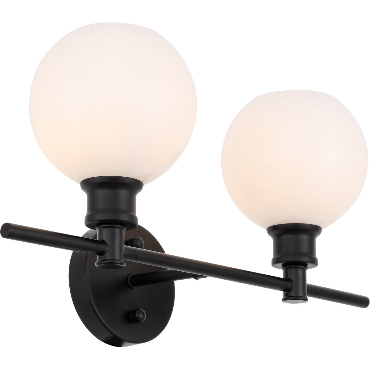 Syracuse 2 Light 19 inch Black Wall sconce Wall Light