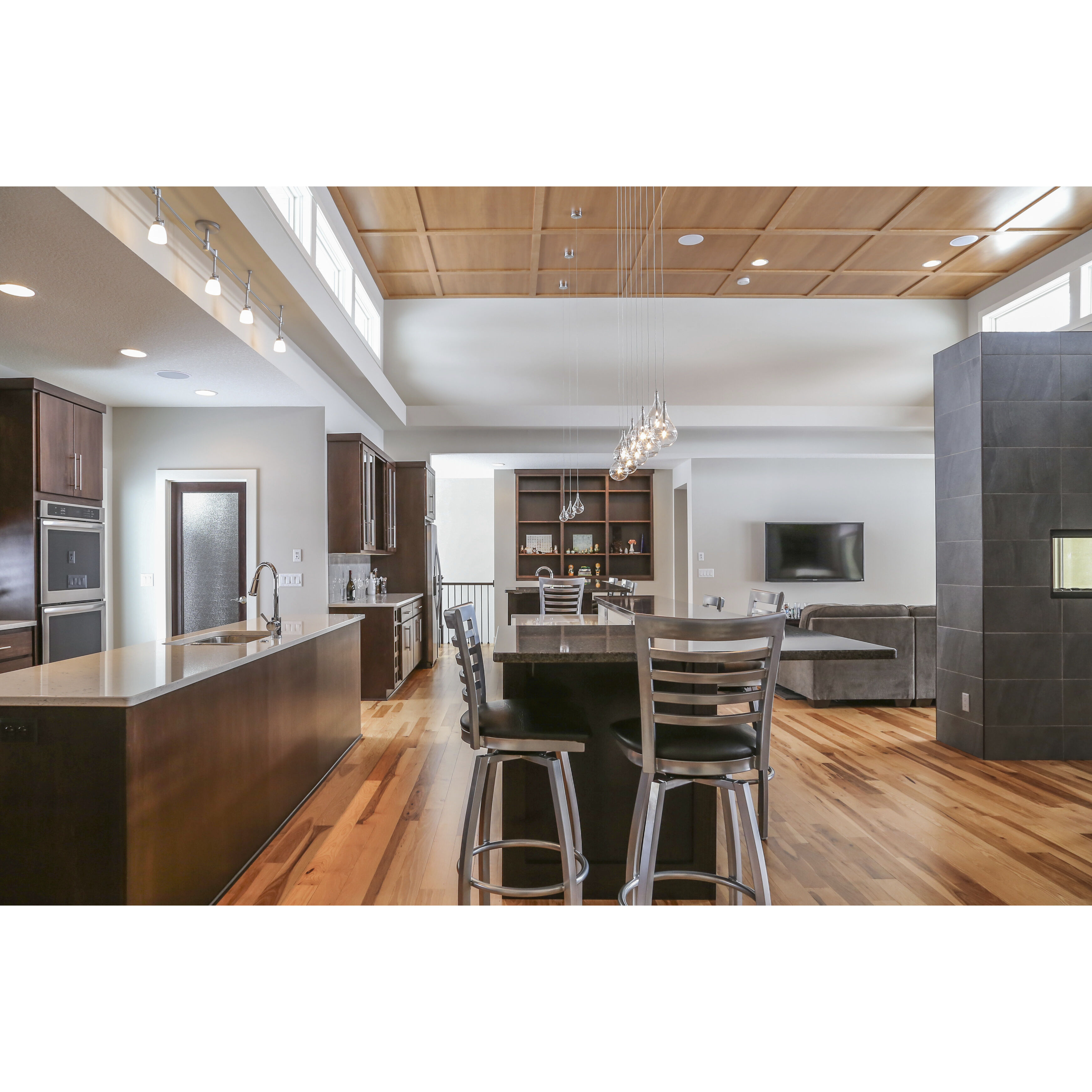 Collier LED 4.75 inch Polished Chrome Single Pendant Ceiling Light