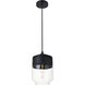 Lock Haven 1 Light 7 inch Black Pendant Ceiling Light