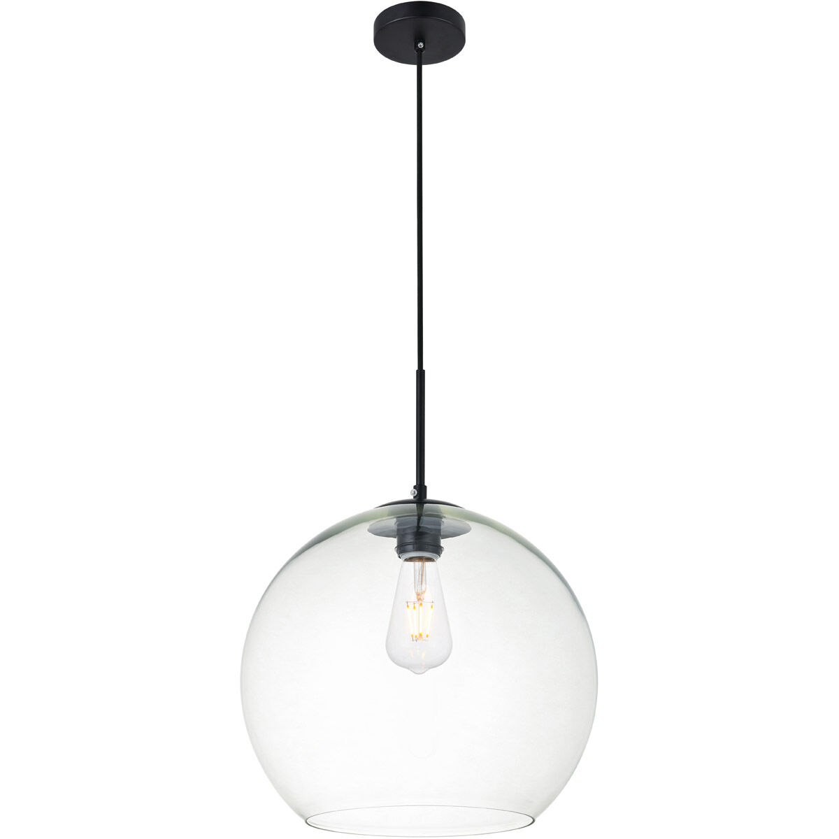 Huntington 1 Light 14 inch Black Pendant Ceiling Light