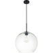 Huntington 1 Light 14 inch Black Pendant Ceiling Light