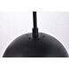 Oyster Bay 7 Light 8 inch Black Pendant Ceiling Light