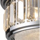 Erie 2 Light 13 inch Polished Chrome Flush Mount Ceiling Light